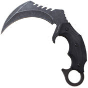 Master Cutlery Tac-Force TF-FIX016BK Fixed Blade Knife 5 inch Hawkbill Fine Edge Blade