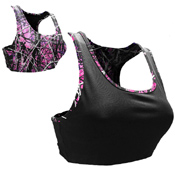 Muddy Girl Reversible Sports Bra