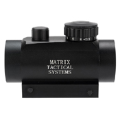 Matrix Military Style 1x30 Illuminated Red/Green Dot Scope with QD Base