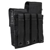 NcStar AR15/M4/AK Four Magazine Pouch