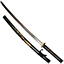 28-Inch Hand-Painted Katana