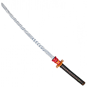 Oni Patterned Steel Blade Katana
