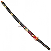 Oni Patterned Steel Blade Katana