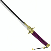 37.5 Inch 2-Tone Anime Katana - Purple