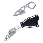 Hunting Fixed Blade Knife w/Sheath & Necklace