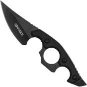 Neptune Black Steel Knuckle Knife w/ Sheath