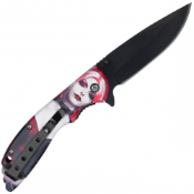 8 Joker Girl Pocket Knife