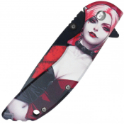 8 Joker Girl Pocket Knife