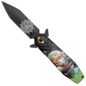 8'' Blue Legend Assisted Folding Knife
