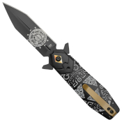 8'' Blue Legend Assisted Folding Knife