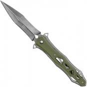 Enhance your gear with the Neptune Milspec Stonewashed Folding Pocket Dagger in vibrant green. Versatile, durable, and perfect for everyday carry. Get yours now!