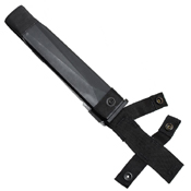 OKC Chimera Fighter Kraton Handle Fixed Knife - Black