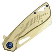 8'' Gold Assisted Folding Knife