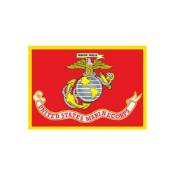 Eagle Emblems Patch USMC Flag