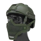 6mmProShop Iron Face Mesh Striker V1 Half Mask