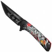 Samurai 7.75'' Steel Pocket Knife