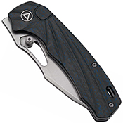 QSP Hornbill CF Handle Pocket knife