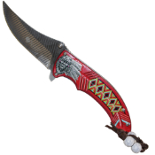 Wild Turkey Folding Knife Feather Shaped-Blade