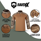 Raven X Long Sleeve Tactical Shirt