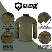 Raven X Long Sleeve Tactical Shirt