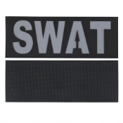 Swat Reflective Black Patch