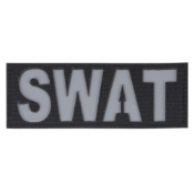 Swat Reflective Black Patch