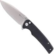 Sencut Sachse Flipper Knife - Satin Blade