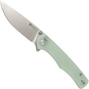 Explorer Crowley Flipper Knife - Black, a statement of power 