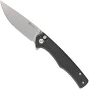 Explorer Crowley Flipper Knife - Black, a statement of power 