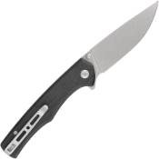 Explorer Crowley Flipper Knife - Black, a statement of power 