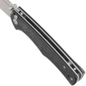 Explorer Crowley Flipper Knife - Black, a statement of power 