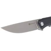 Explorer Scitus Flipper Knife - Black, modern design for the bold 