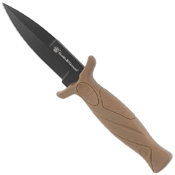 Smith and Wesson FDE Fixed Blade Boot Knife