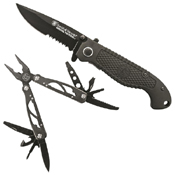 S&W 2pc Multi-Tool and Folding Knife Kit