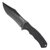 Tactical G10 Black Modified Drop Fixed Knife