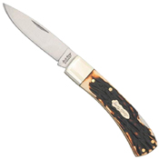 Schrade 5UH Uncle Henry Bruin Lockback Folding Blade Knife