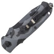 Schrade Mini Urban Camo 4116 Steel Blade Folding Knife