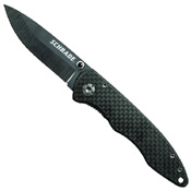 Schrade Ceramic Blade Carbon Fiber Handle
