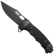 SEAL XR Plain Edge Folding Blade Knife