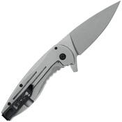 Aegis FLK Stainless Steel Handle Folding Knife