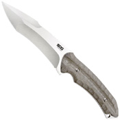 Kiku Green Linen Micarta Handle Fixed Blade Knife