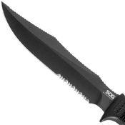 SEAL Team Elite GRN Handle Fixed Blade Knife