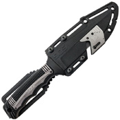 SEAL Strike Half Serrated Edge Fixed Blade Knife