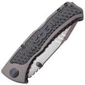 Sideswipe Plain Edge Folding Blade Knife