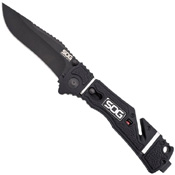 Trident Elite GRN & Rubber Overmold Handle Folding Knife