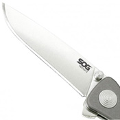 Twitch II Plain Edge Folding Blade Knife