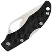 Byrd Finch 2 Satin Blade Folding Knife - Black