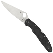 Spyderco Police Model 4 Black FRN Folding Blade Knife