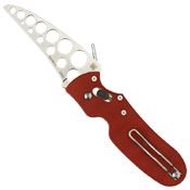 Spyderco P'Kal G-10 Handle Training Knife - Red