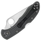 Spyderco Delica 4 Half Serrated Edge Folding Blade Knife